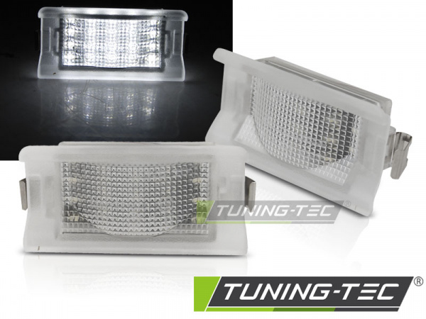 Upgrade LED Kennzeichenbeleuchtung für BMW 5er E34 Lim./Touring 87-96 kaltweiß
